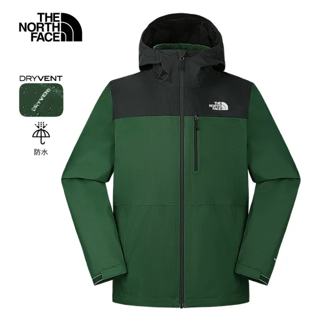 【The North Face 官方旗艦】中性款防水透氣三合一外套(多款任選)