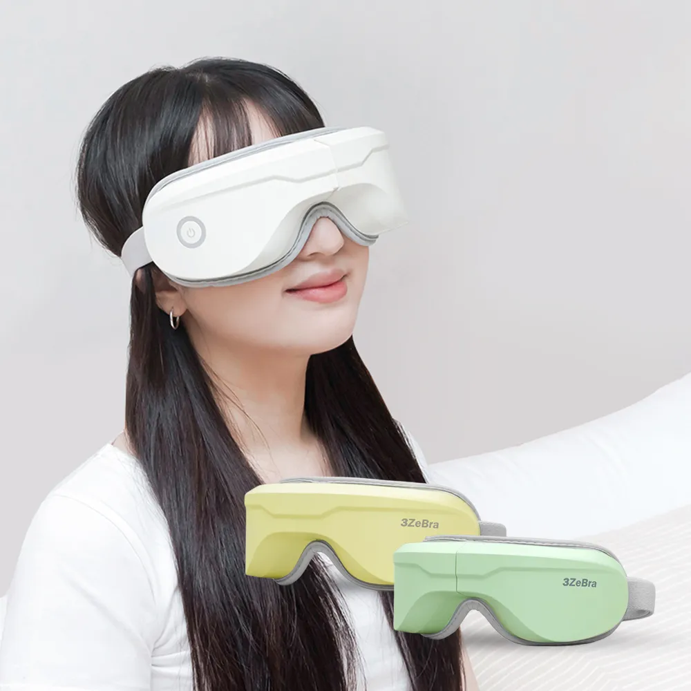 【3ZeBra 三隻斑馬】5C熱敷按摩眼罩 至尊款(無線眼部按摩器 熱敷眼罩 春節/過年/尾牙送禮)