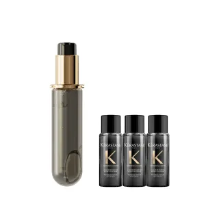 【KERASTASE 巴黎卡詩】黑鑽極萃逆時玫瑰香氛露75ml填裝瓶(護髮油/護髮/髮油)