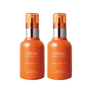 【Suntory 三得利】vitoas蜜得絲多效極妍鎖濕菁華120ml*2