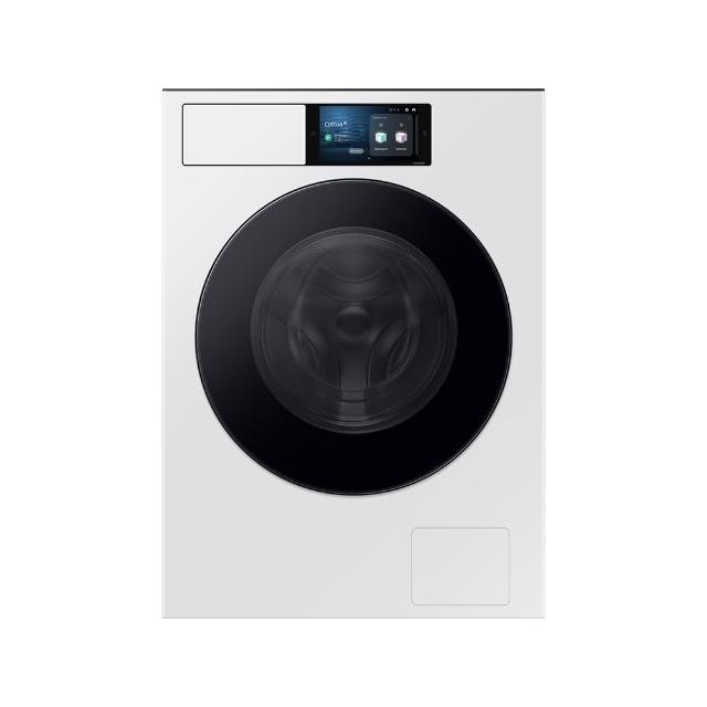 【Samsung 三星】12KG BESPOKE設計品味系列 蒸洗脫烘智慧變頻滾筒洗衣機(WD12DB9B84GNTW)