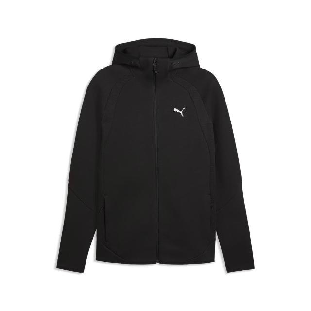 【PUMA官方旗艦】基本系列Evostripe連帽外套 男性 69219001(黑色)