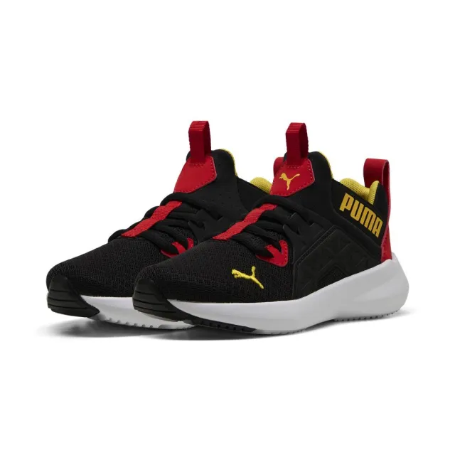 【PUMA】Soft Enzo NXT PS 休閒運動鞋 孩童 19557126(童鞋 休閒鞋  黑色)