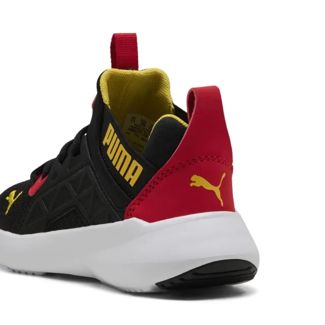 【PUMA】Soft Enzo NXT PS 休閒運動鞋 孩童 19557126(童鞋 休閒鞋  黑色)