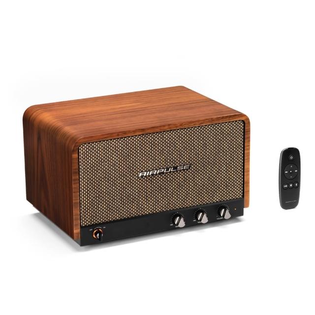 【AIRPULSE】P100X 一體式立體聲音響(音響大師 Phil Jones 專利橢圓鎮模高音)