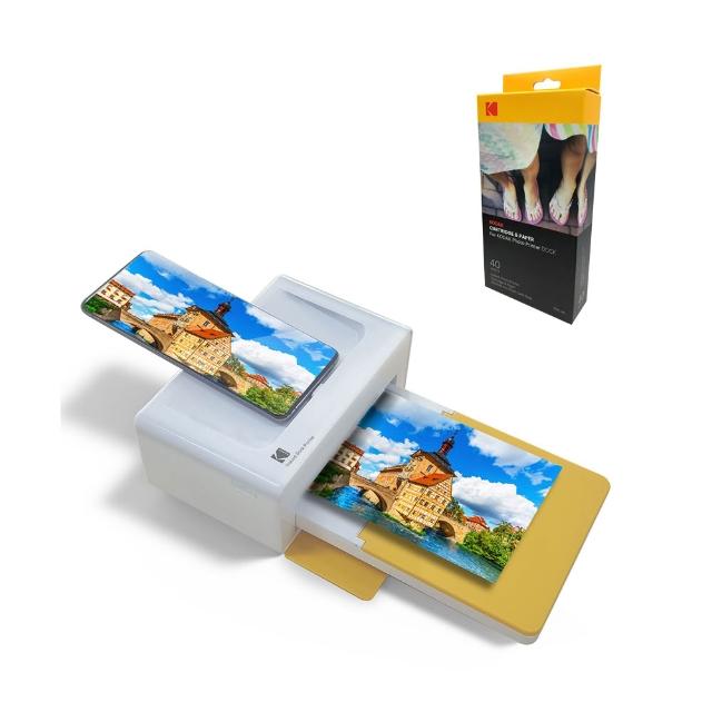 【Kodak 柯達】PD460即可印相印機+PHC-40張(東城代理商公司貨)