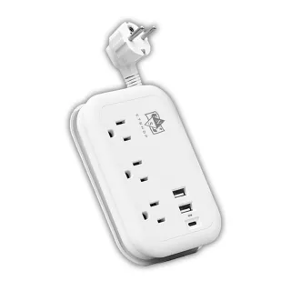 E7SHOP 出國專用旅行延長線 歐規大圓4.8mm(韓國必備 國外延長線 旅行排插 德法奧捷用)