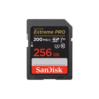 【SanDisk 晟碟】Extreme Pro SDXC UHS-I記憶卡256GB(公司貨)