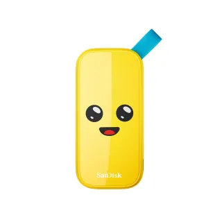 【SanDisk 晟碟】Fortnite 行動固態硬碟 Peely 香蕉人限量版 1TB(公司貨)