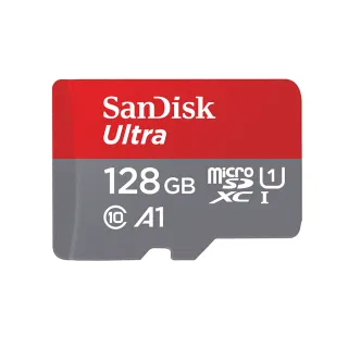 【SanDisk 晟碟】Ultra microSDXC UHS-I 記憶卡128G(公司貨)