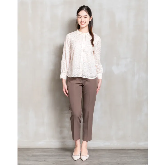 【perng yuh 芃諭名品】季節印象 燙褶 九分西裝褲(2026 SS Collection|5A春夏新品上市)