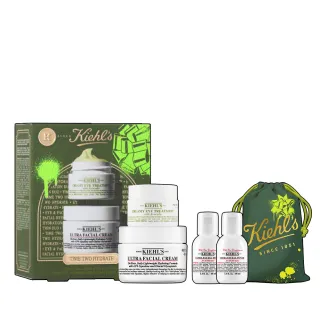 【Kiehl’s 契爾氏】官方直營 極致保濕禮盒(Kiehl’s/酪梨眼霜14ml+保濕霜 28ml/新年禮盒)