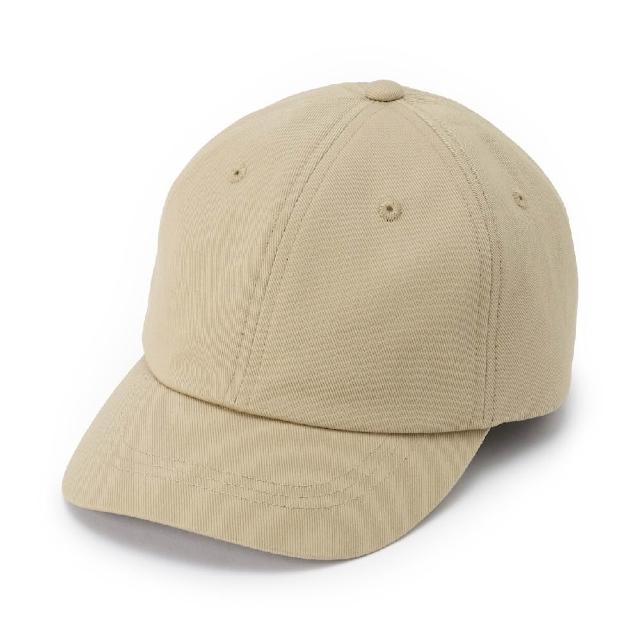 【MUJI 無印良品】兒童棉斜紋織棒球帽54cm(黑色/米色/深藍)