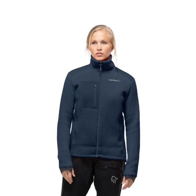 【NORRONA】trollveggen Thermal Pro 外套 女款 靛青藍