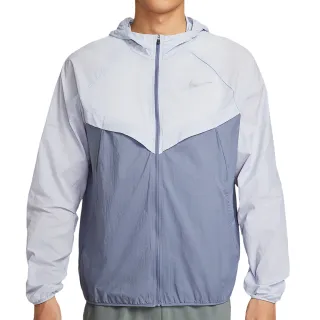 【NIKE 耐吉】AS UV RPL Stride Jacket 男款 灰色 防水 防曬 連帽 外套 HV4549-057