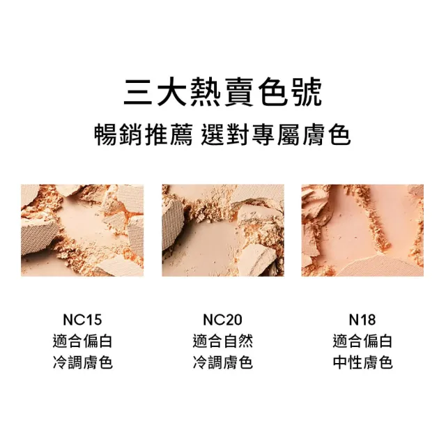 【M.A.C】超持妝無瑕粉餅#寶寶粉雙入組(超持妝無瑕粉 /防曬)