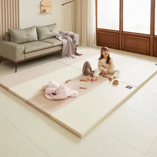【韓國design skin】4cm超厚嬰幼童摺疊遊戲地墊/無毒無味(四色任選/超降躁/銷售過萬/育兒神器)