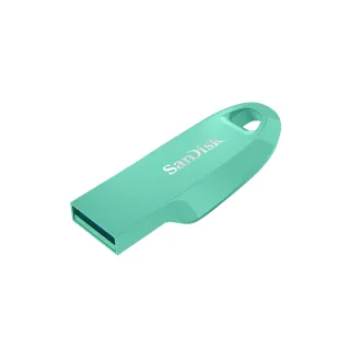 【SanDisk】Ultra Curve USB 3.2 隨身碟青蘋果綠 32GB(公司貨)