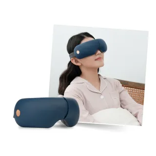 【FUJI】溫感愛視力 FG-198(按摩眼罩;氣壓按摩;溫熱按摩;可折疊設計;無線使用)