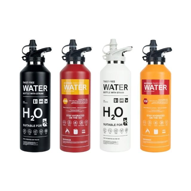 【REVOMAX 銳弗】316不鏽鋼滅火器系列保溫瓶950ml 官方直營(保溫保冰 316不鏽鋼)