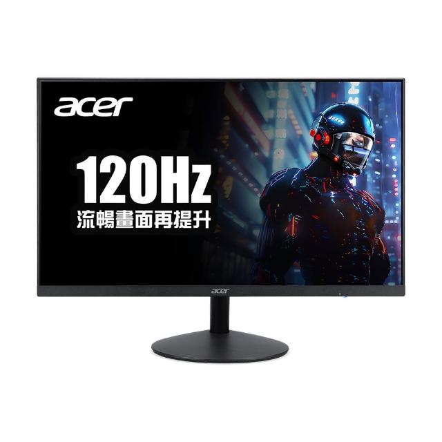 【Acer 宏碁】E241Y G0 24型護眼螢幕(23.8吋/FHD/120Hz/5ms/IPS)