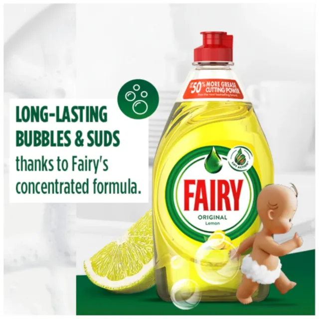 【FAIRY】高效能洗碗精-英國皇室御用品牌(英國境內版)