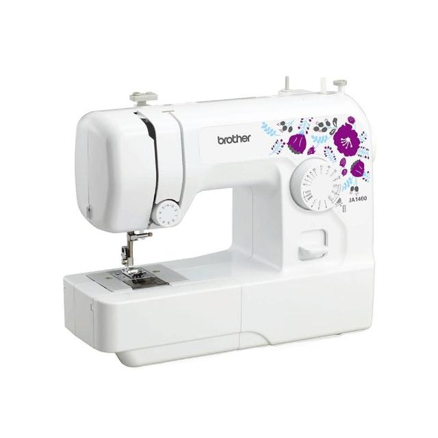 【brother 兄弟牌】紫語花仙子實用型縫紉機 JA-1400(入門機型/服裝系必備/縫紉手作適用/加贈初級研習卷)