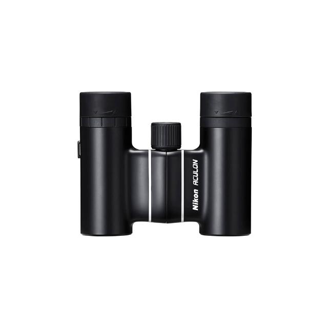 【Nikon 尼康】ACULON T02 10X21 繽彩系列迷你望遠鏡-黑(總代理公司貨)