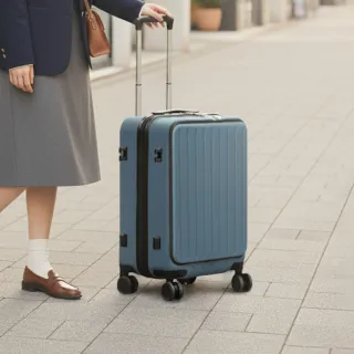 【American Explorer】18/20吋前開式/21吋 行李箱 雙排靜音輪 TSA海關鎖 CF22/CF62/QT7/QT9 登機箱 旅行箱