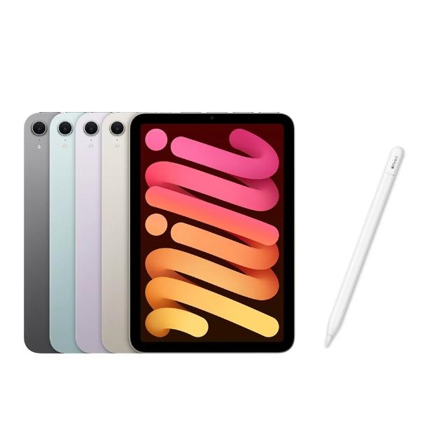 【Apple】2024 iPad mini 7 8.3吋/WiFi/128G 平板電腦(Apple Pencil USB-C組)