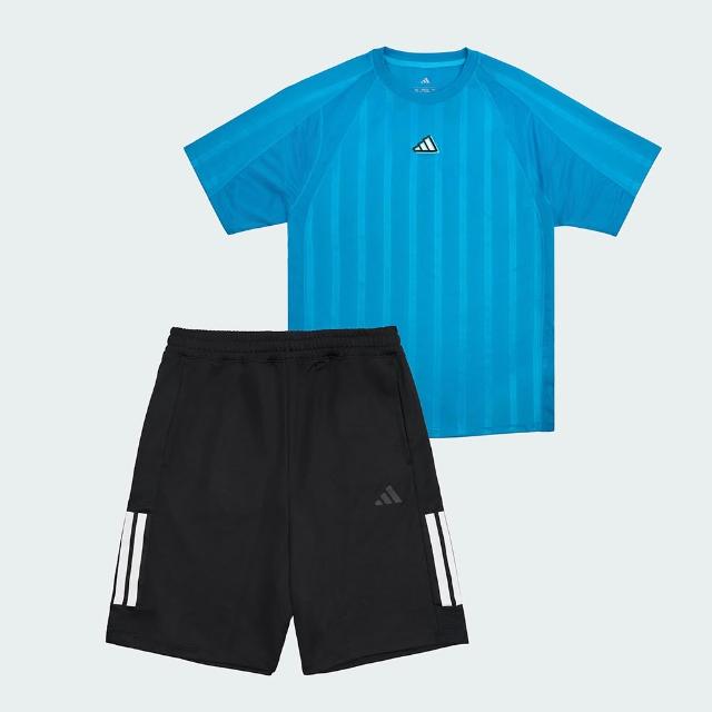【adidas 愛迪達】SPORTSWEAR 運動套裝 吸濕排汗 童裝 KA1015