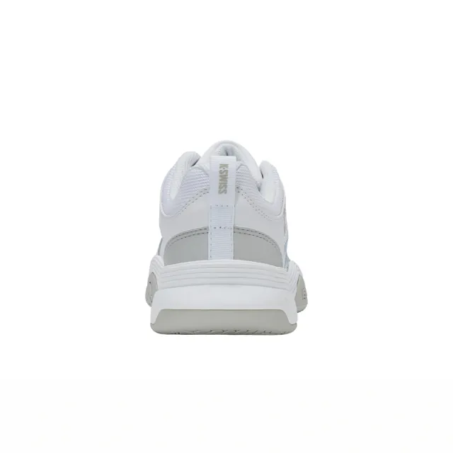【K-SWISS】透氣輕量網球鞋 COURT EXPRESS 2 運動 匹克球 女鞋  白淺藍色 94428-117-M