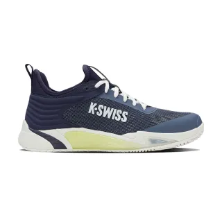 【K-SWISS】輕量專業網球鞋 HYPERCOURT PINNACLE 運動 男鞋  單寧藍色 04432-425-M