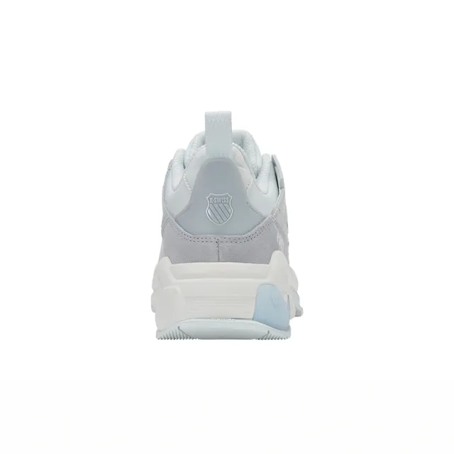 【K-SWISS】經典運動鞋 TECHNA 休閒 女鞋  白灰色 99448-461-M