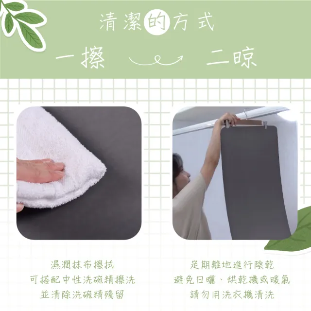 【怪獸】rubber anne 台灣製 瞬間吸水 軟式珪藻土廚房地墊 120x50cm(廚房地墊/防滑地墊)
