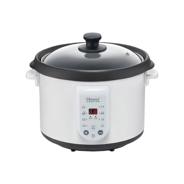 【Dowai 多偉】全營養萃取鍋4.7L(DT-623防溢款 質感白)