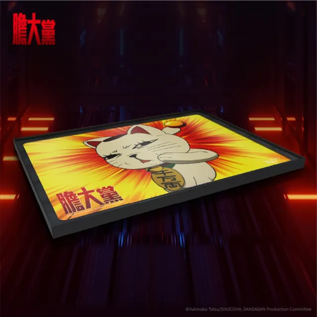 【頑皮鬼】鋼化玻璃電競滑鼠墊(膽大黨限定款)