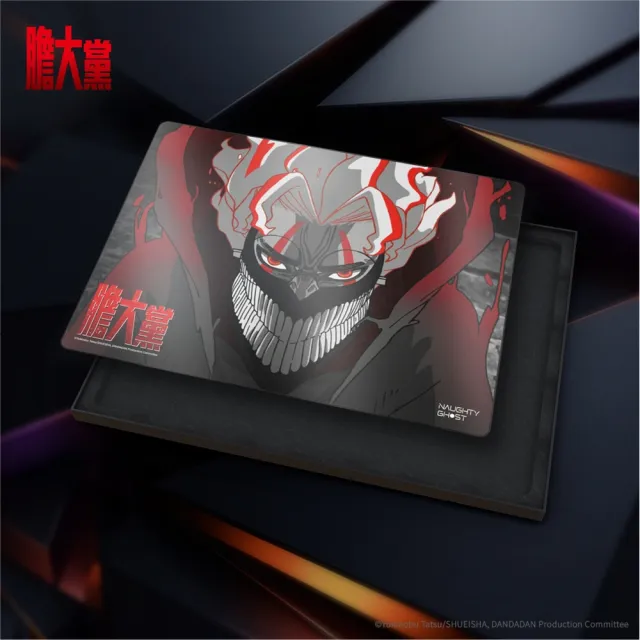 【頑皮鬼】鋼化玻璃電競滑鼠墊(膽大黨限定款)