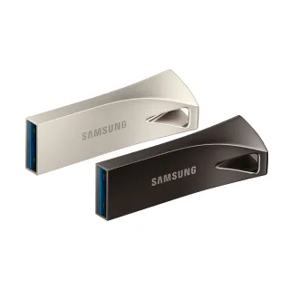 【Samsung 三星】BAR Plus USB 3.1 256GB 隨身碟(香檳銀/深空灰)