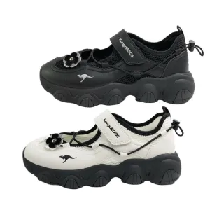 【KangaROOS】NOLITA 女款休閒鞋 瑪莉珍鞋(KW5187 白/黑)