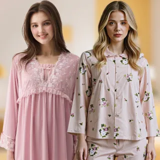 【La Felino 羅絲美】嚴選男女居家睡衣/褲裝/裙裝(多款任選)