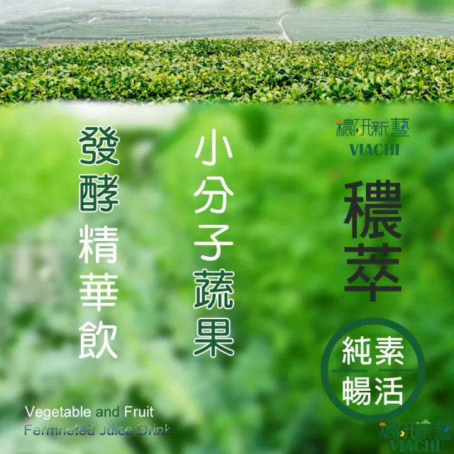 【穠研薪藝】穠萃蔬果發酵飲/酵素飲x2瓶組(750ml/瓶)