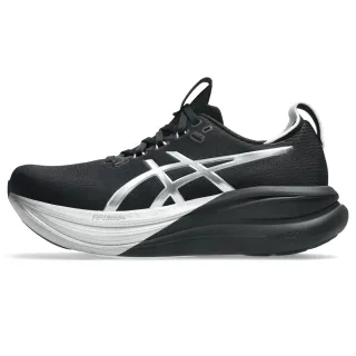 【asics 亞瑟士】GEL-NIMBUS 28 PLATINUM 女款 白金系列 緩衝 慢跑鞋(1012B978-001)