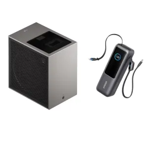 【LG 樂金】戶外劇院組-CineBeam S 小銀河 Ultra 超短焦 4K 微型投影機+ANKER 165W行動電源(PU615U)