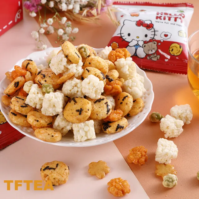 【翠果子】HELLO KITTY 綜合米菓-限定禮盒 14入/盒