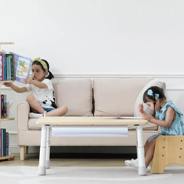 【愛兒館 ilovekids】幼童萬用桌_實木桌面(兒童遊戲桌 茶几 桌面最高44公分)