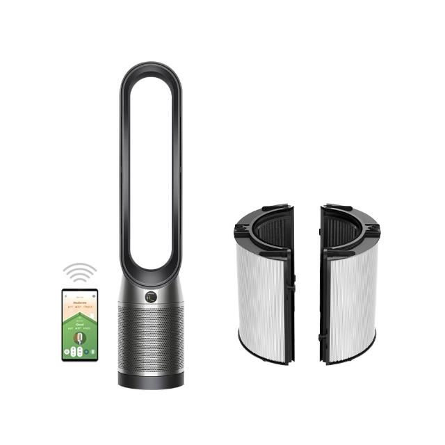 【dyson 戴森】TP07 Purifier Cool 二合一空氣清淨機(黑鋼色)