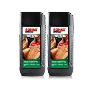 【SONAX】真皮活化乳兩入組 ｜頂級成分(皮革保養.內裝皮椅.皮椅保養.皮包保養.沙發保養)