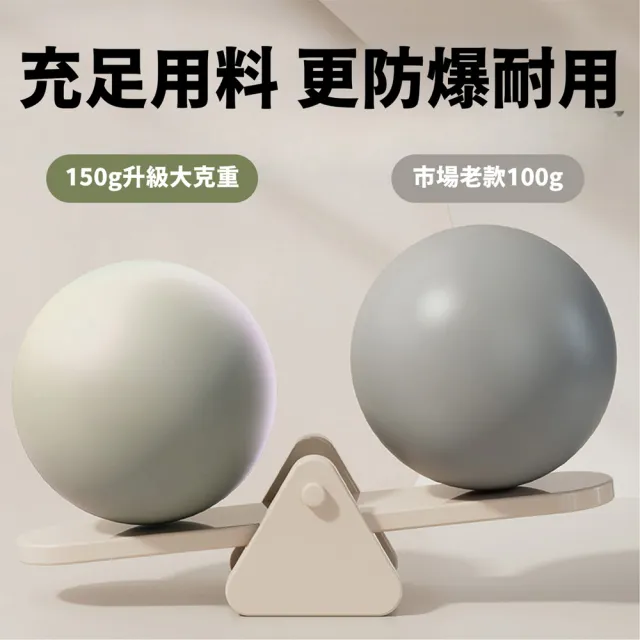 【keep power】加厚防爆瑜珈球25cm (皮拉提斯球 瑜珈小球 瑜珈球 彈力健身球 抗力球)