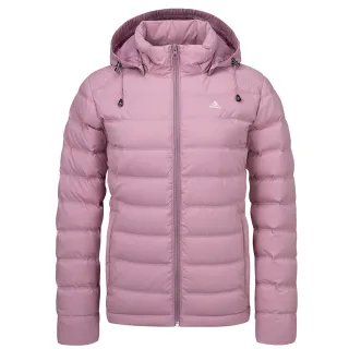 【ATUNAS 歐都納】女HEAT CORE蓄熱保暖羽絨外套(A1GA2529W霧粉/防潑水/防風/休閒/旅遊/百搭款)